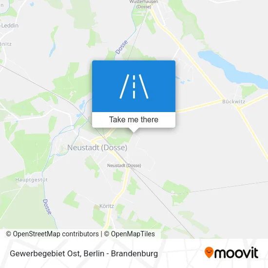 Карта Gewerbegebiet Ost