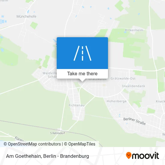 Am Goethehain map