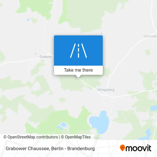 Grabower Chaussee map
