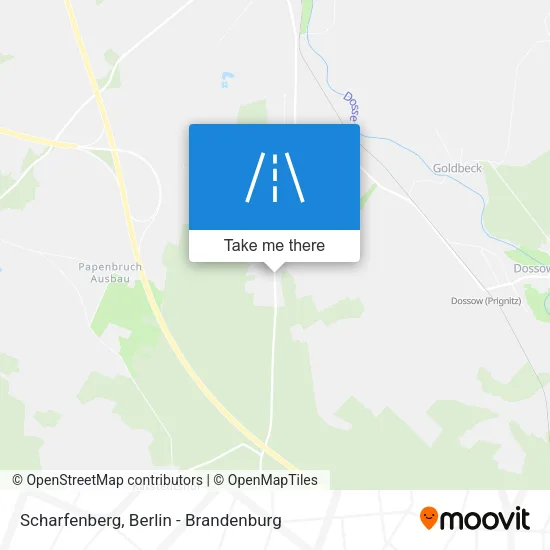 Карта Scharfenberg