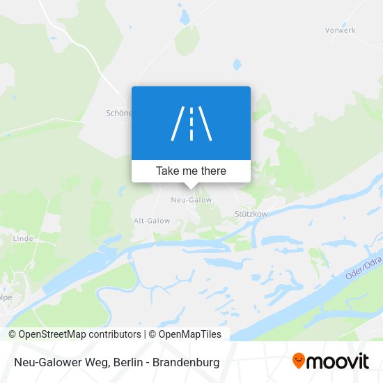 Neu-Galower Weg map