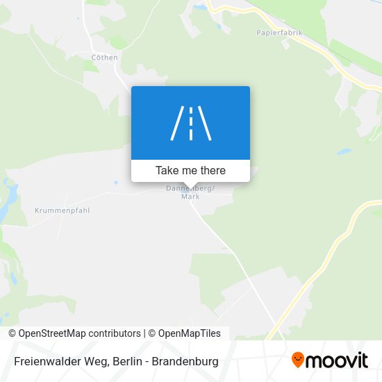 Freienwalder Weg map
