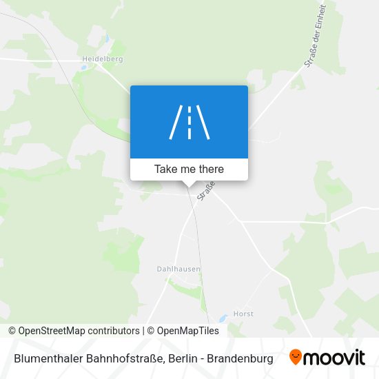 Blumenthaler Bahnhofstraße map