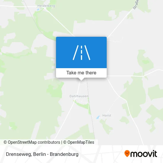Карта Drenseweg