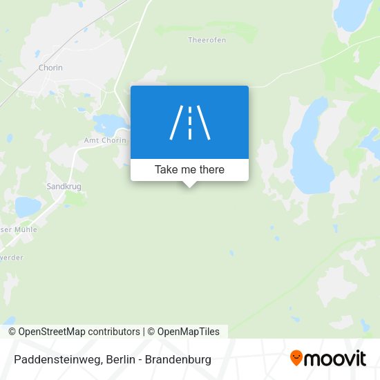 Paddensteinweg map
