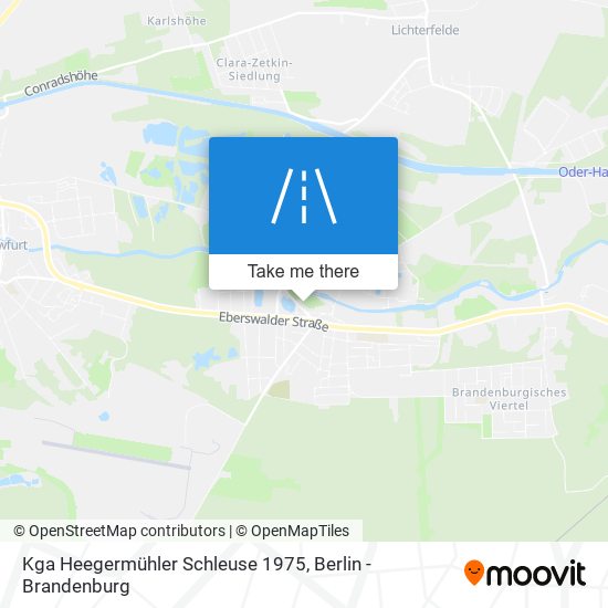 Kga Heegermühler Schleuse 1975 map