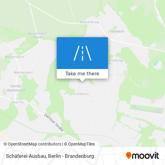 Schäferei-Ausbau map