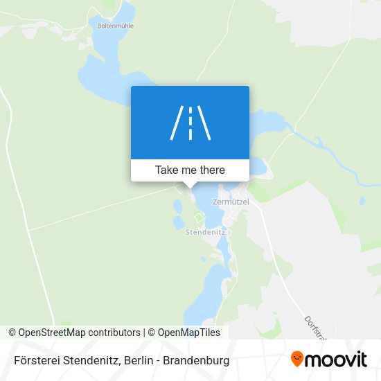 Försterei Stendenitz map
