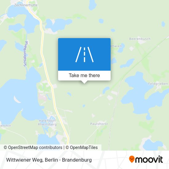 Wittwiener Weg map