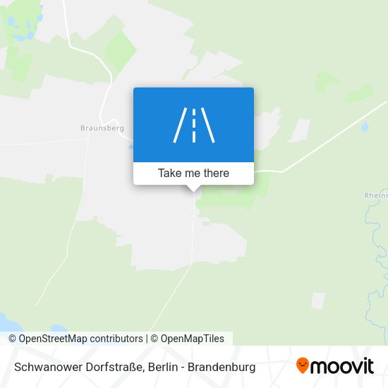 Schwanower Dorfstraße map