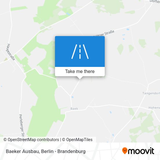 Baeker Ausbau map