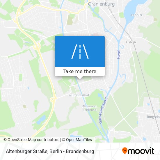 Altenburger Straße map