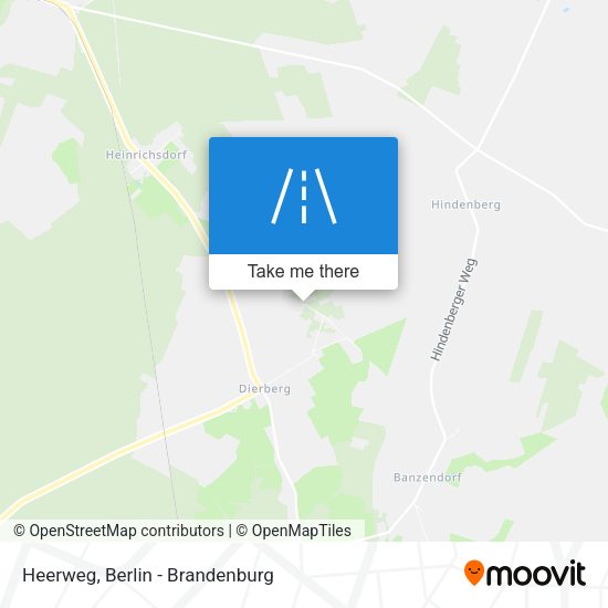 Heerweg map