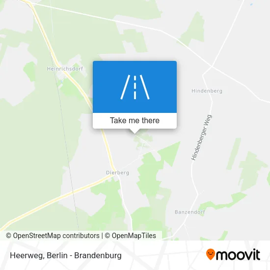 Карта Heerweg