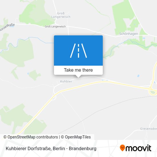 Kuhbierer Dorfstraße map
