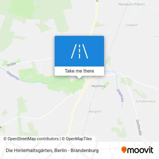Карта Die Hinterhaltsgärten