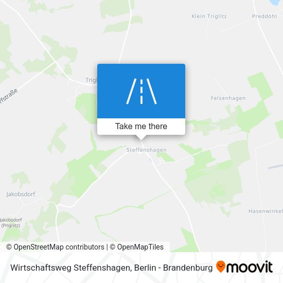 Wirtschaftsweg Steffenshagen map