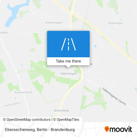 Карта Ebereschenweg