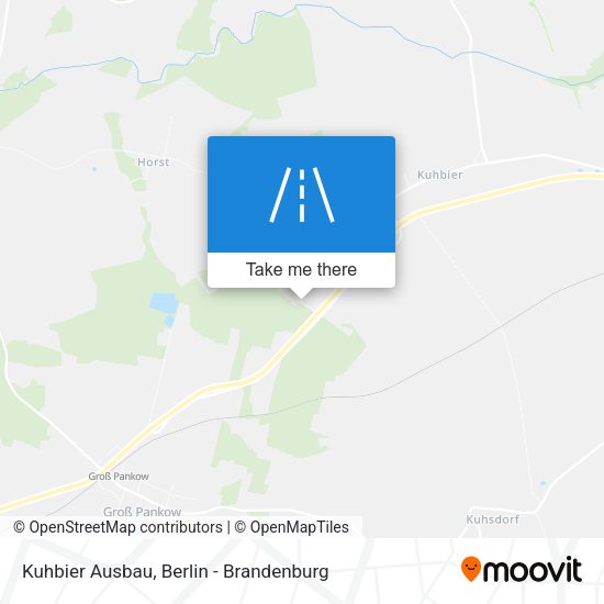 Kuhbier Ausbau map