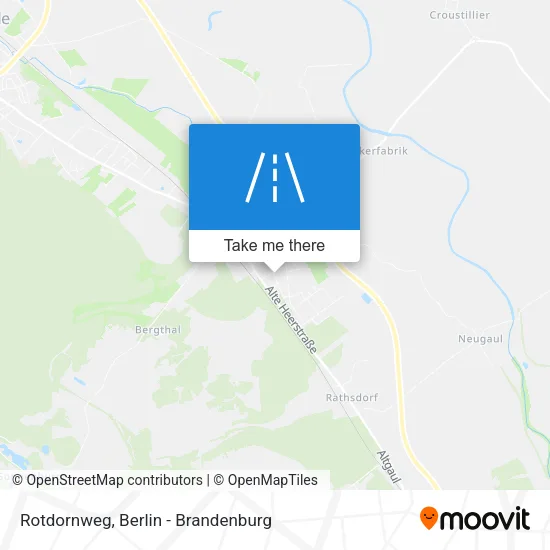 Карта Rotdornweg