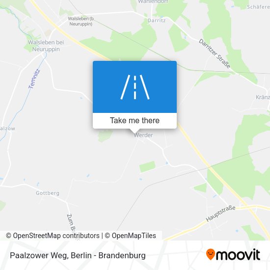 Paalzower Weg map