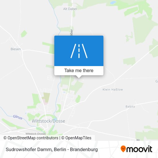 Sudrowshofer Damm map