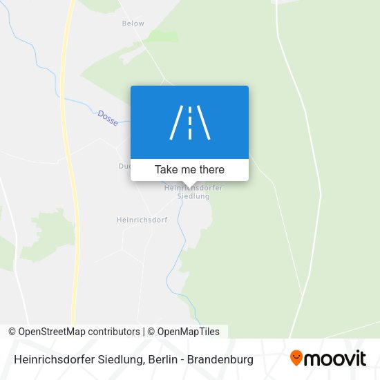 Heinrichsdorfer Siedlung map