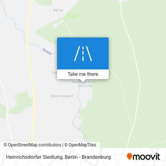 Карта Heinrichsdorfer Siedlung