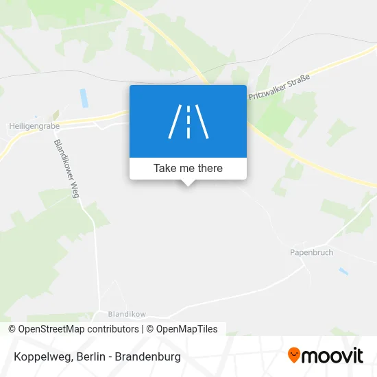 Koppelweg map