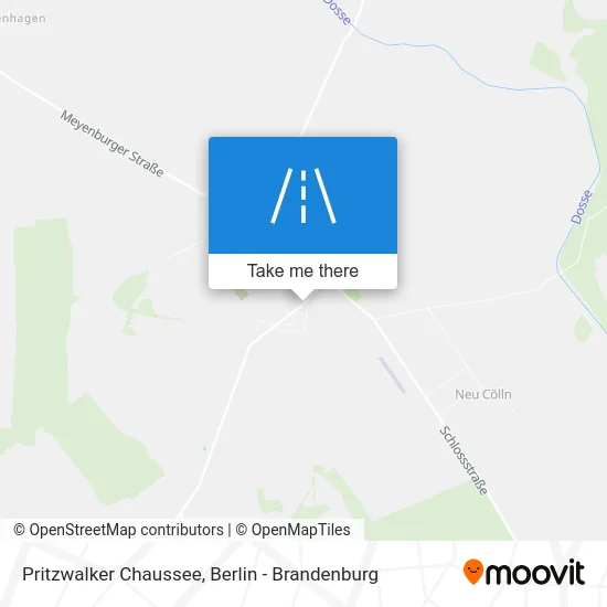 Pritzwalker Chaussee map