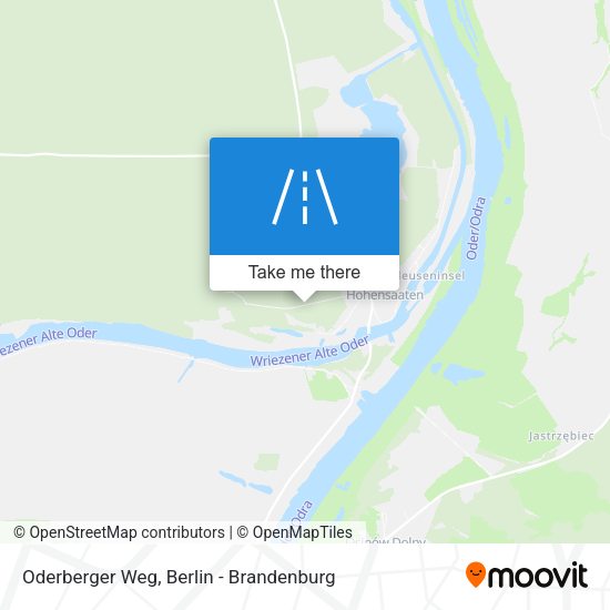 Oderberger Weg map