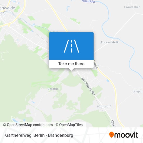 Gärtnereiweg map