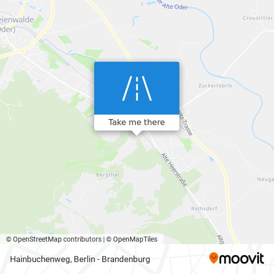 Карта Hainbuchenweg