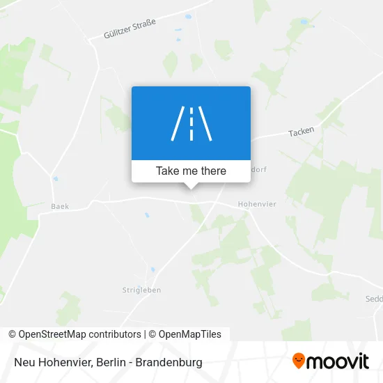 Карта Neu Hohenvier