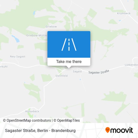 Sagaster Straße map