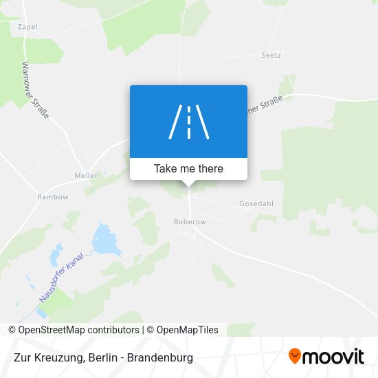 Zur Kreuzung map