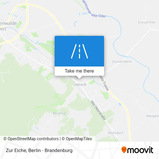 Карта Zur Eiche