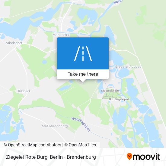 Ziegelei Rote Burg map