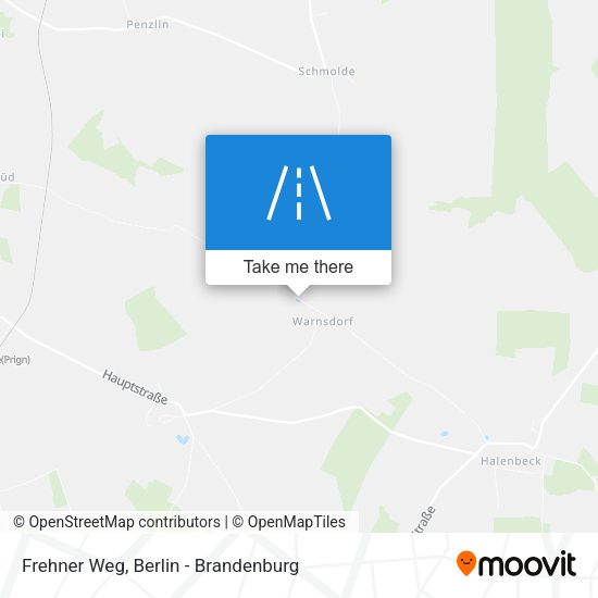 Frehner Weg map