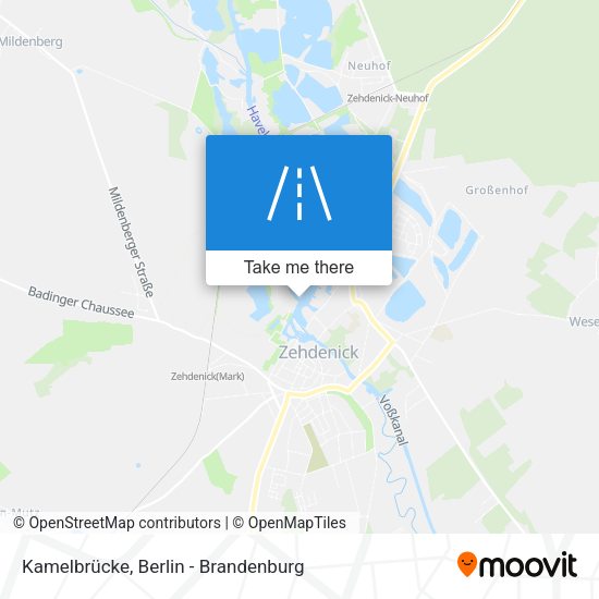 Kamelbrücke map