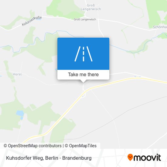 Kuhsdorfer Weg map