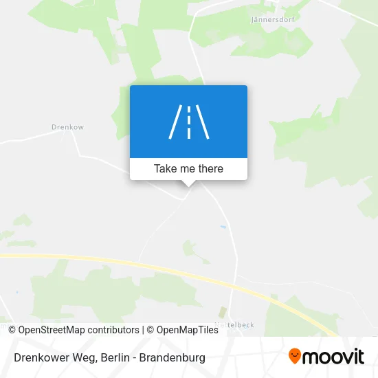 Карта Drenkower Weg