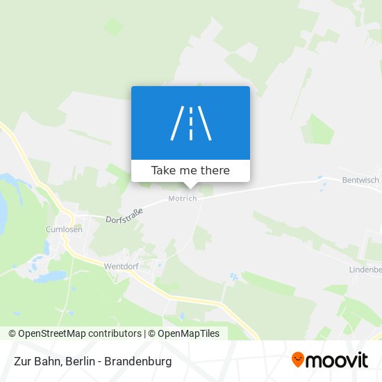 Zur Bahn map