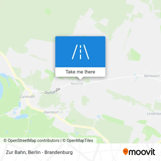 Карта Zur Bahn