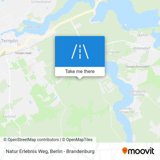 Natur Erlebnis Weg map
