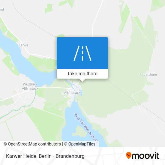 Карта Karwer Heide