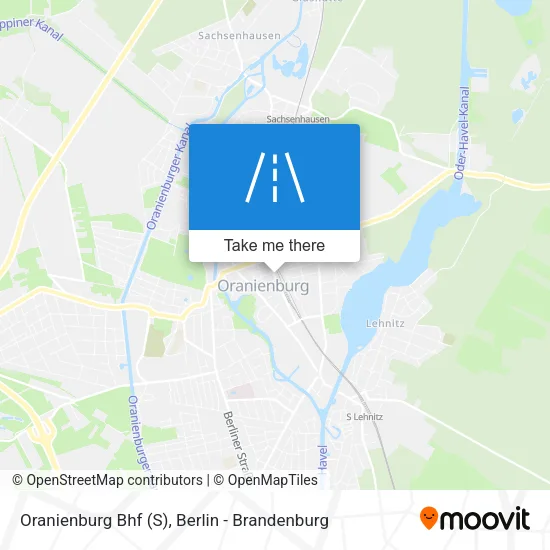 Карта Oranienburg Bhf (S)