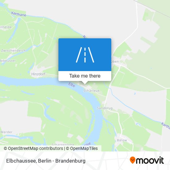 Elbchaussee map