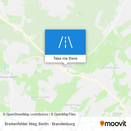 Breitenfelder Weg map