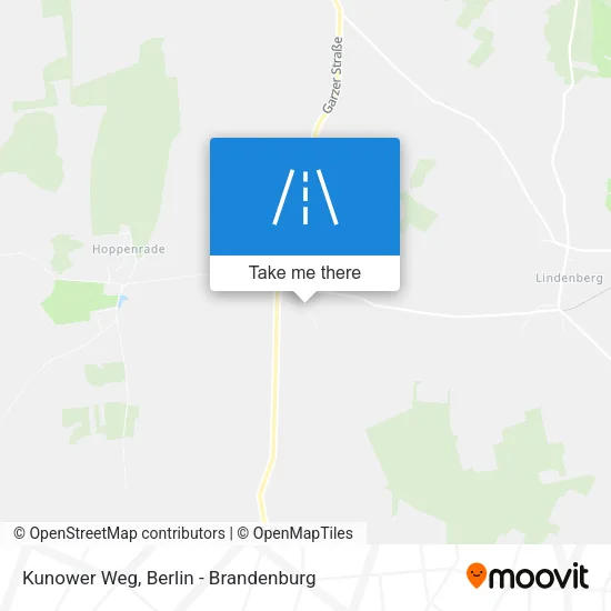 Карта Kunower Weg